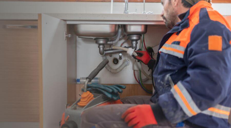Local annual plumbing maintenance in Heltonville, IN